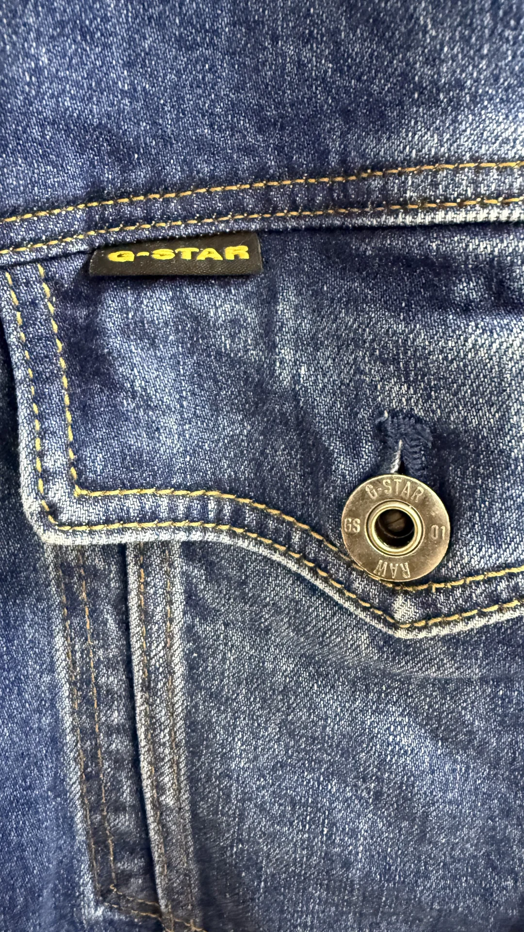 G-Star Raw.джинсовая куртка.XL - миниатюра 4