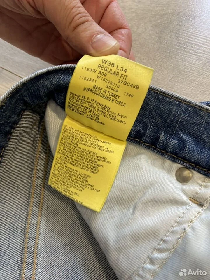 Джинсы «Wrangler»/W38;L34/Оригинал - миниатюра 5