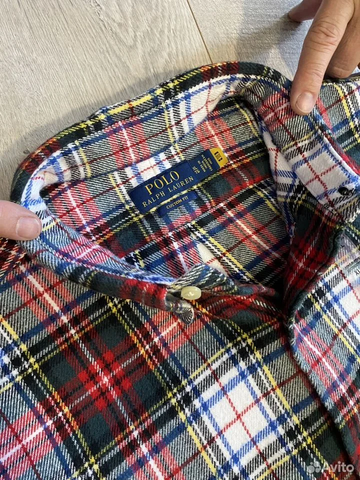 Фланелевая рубашка «Ralph Lauren»/XL/Оригинсл - миниатюра 3