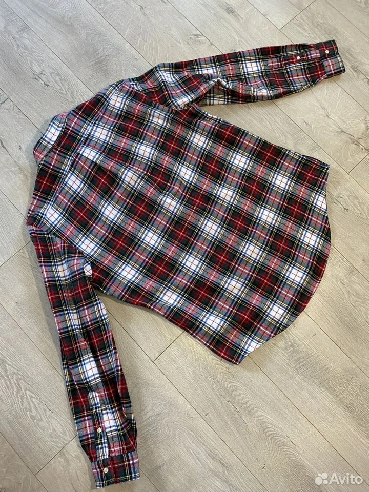 Фланелевая рубашка «Ralph Lauren»/XL/Оригинсл - миниатюра 7