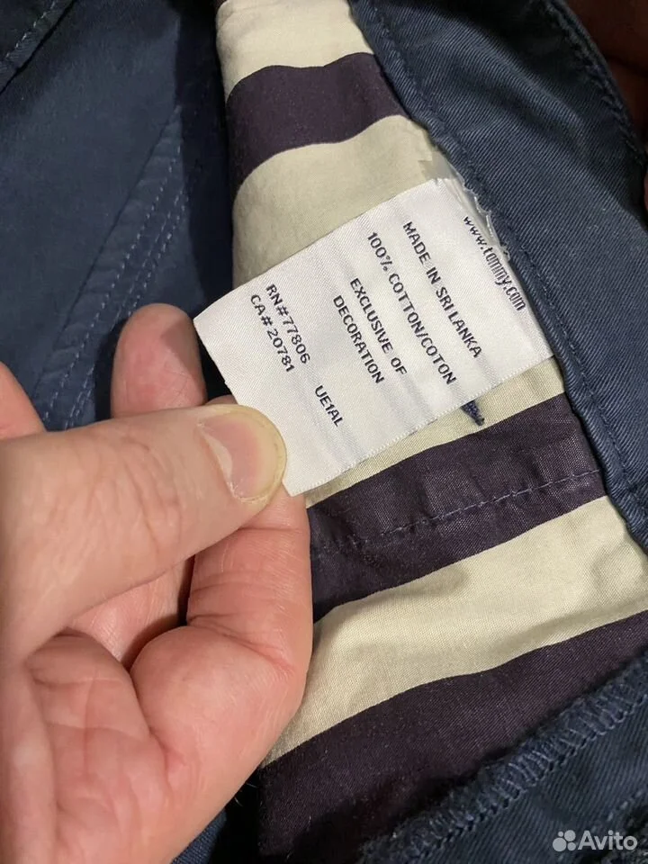 Новые брюки «Tommy Hilfiger»/W28;L32/Оригинал - миниатюра 5