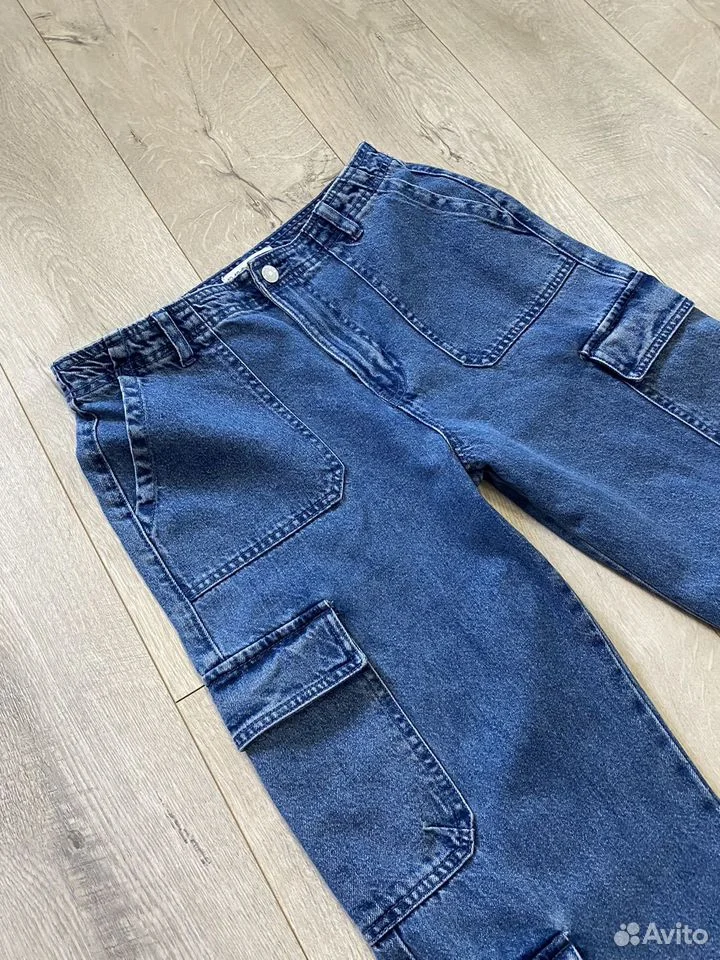 Карго джинсы «Primark»/L/Оригинал - миниатюра 3