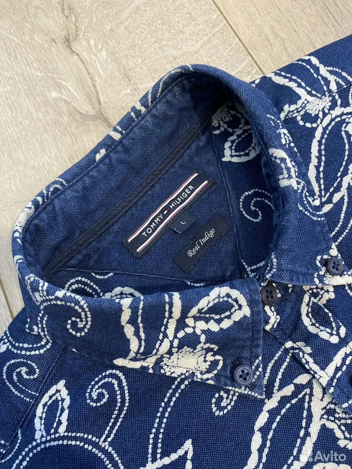 Рубашка «Tommy Hilfiger»/L/Оригинал - миниатюра 5