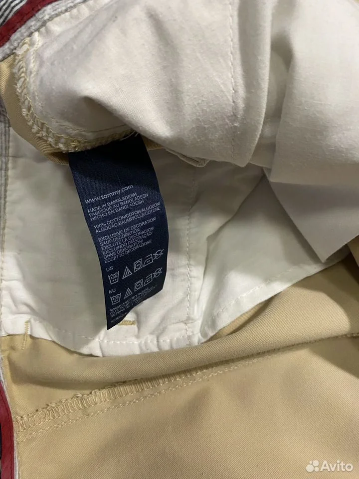 Чиносы «Tommy Hilfiger»/W36;L30/Оригинал - миниатюра 4