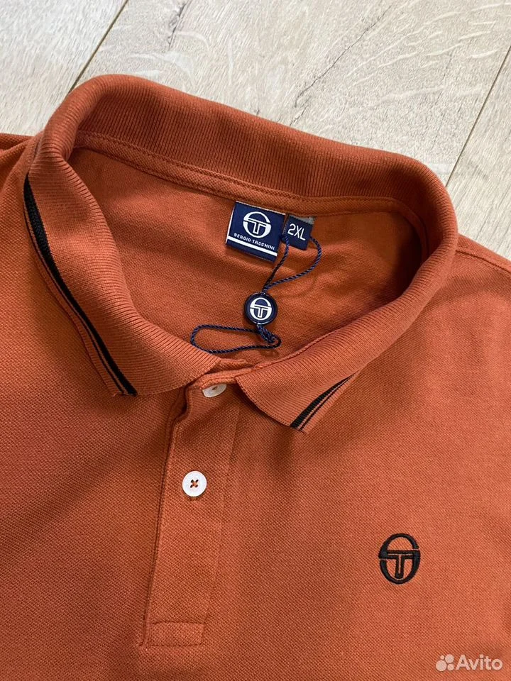 Новое поло «Sergio Tacchini»/2XL/Оригинал - миниатюра 3