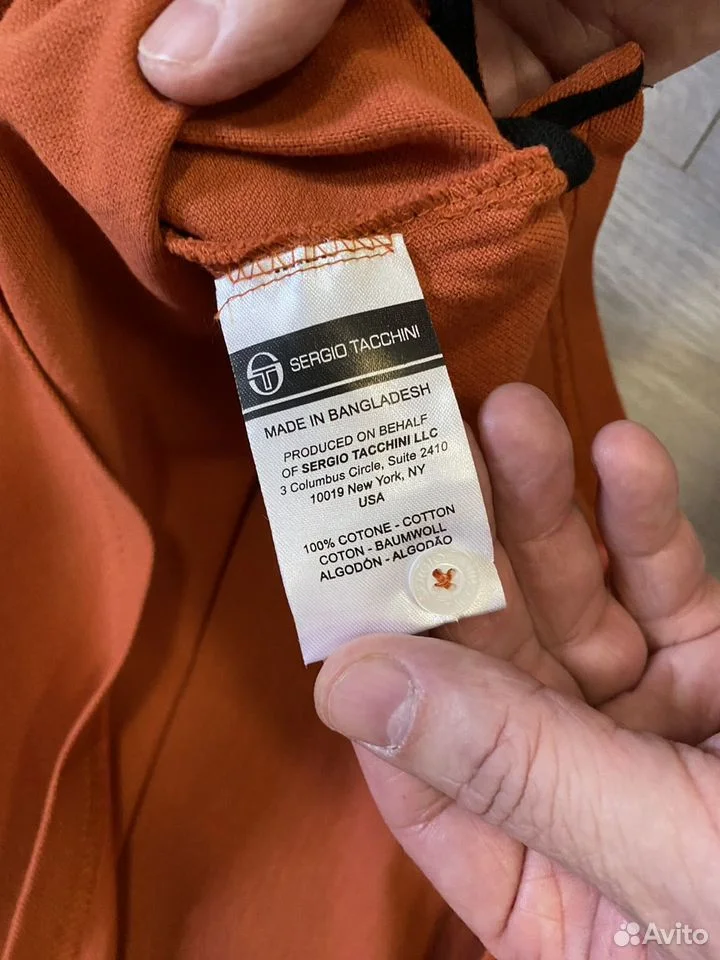 Новое поло «Sergio Tacchini»/2XL/Оригинал - миниатюра 4