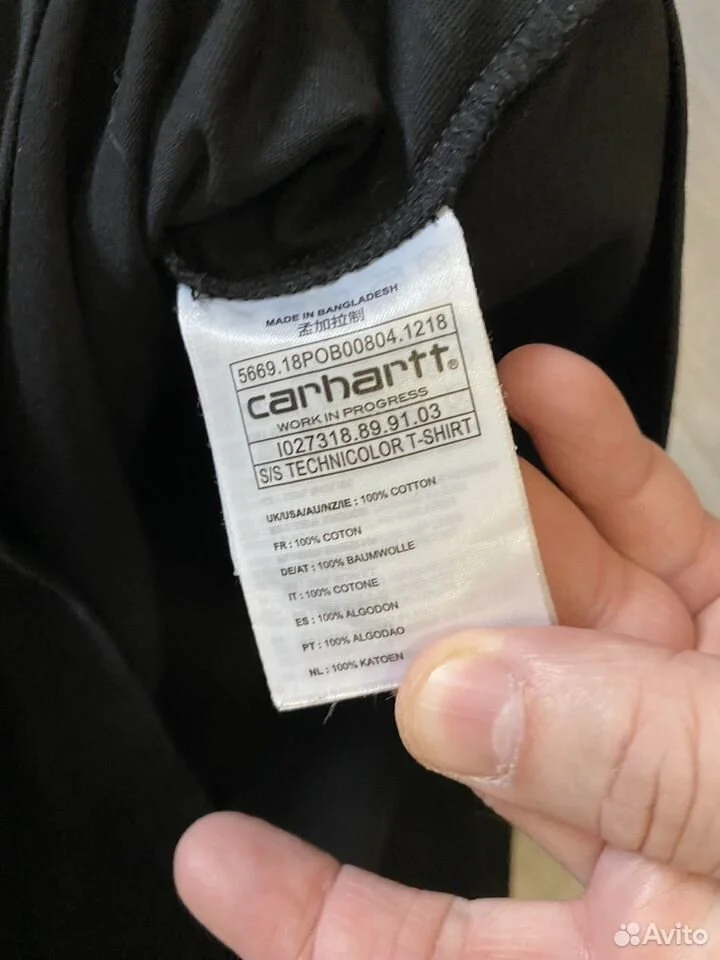 Футболка «Carhartt WIP»/S/Оригинал - миниатюра 4