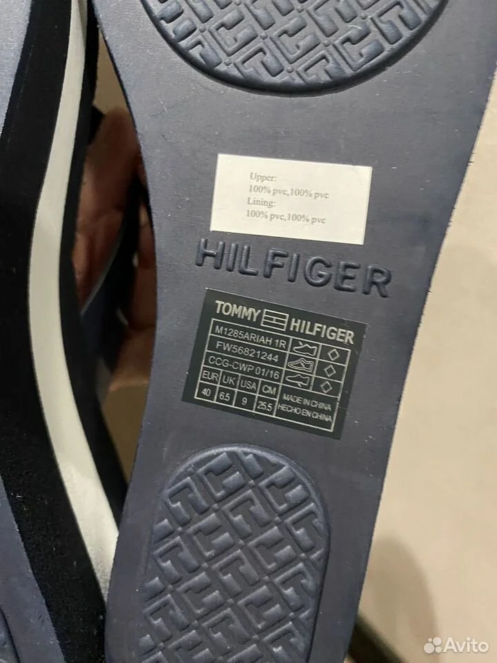 Новые сабо «Tommy Hilfiger»/p.40/Оригинал - миниатюра 6
