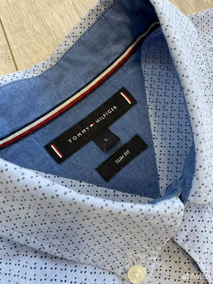 Рубашка «Tommy Hilfiger»/L/Оригинал - миниатюра 4
