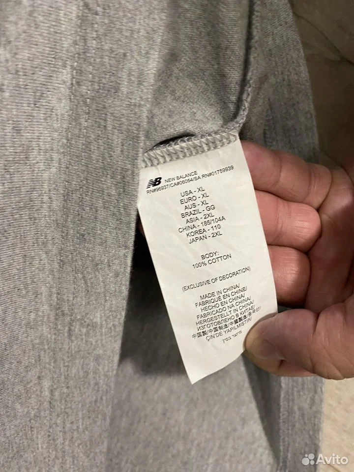 Футболка «New Balance»/XL/Оригинал - миниатюра 6