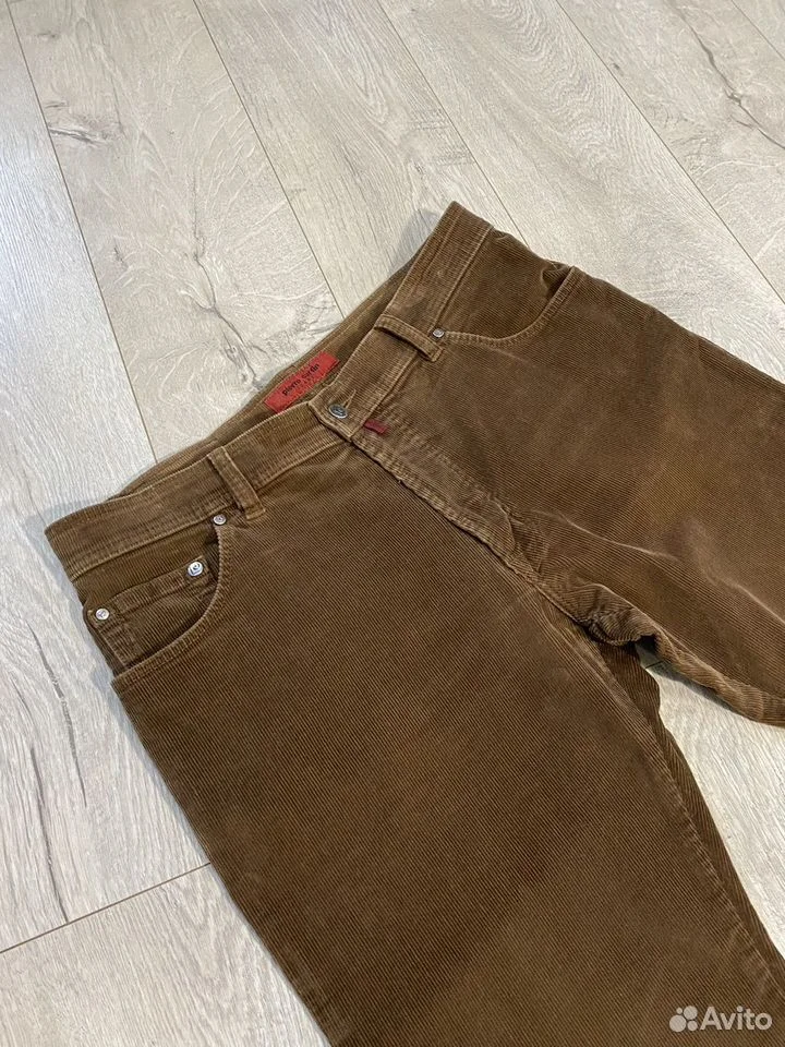 Вельветовые брюки «Pierre Cardin»/W38;L32/Оригинал - миниатюра 2