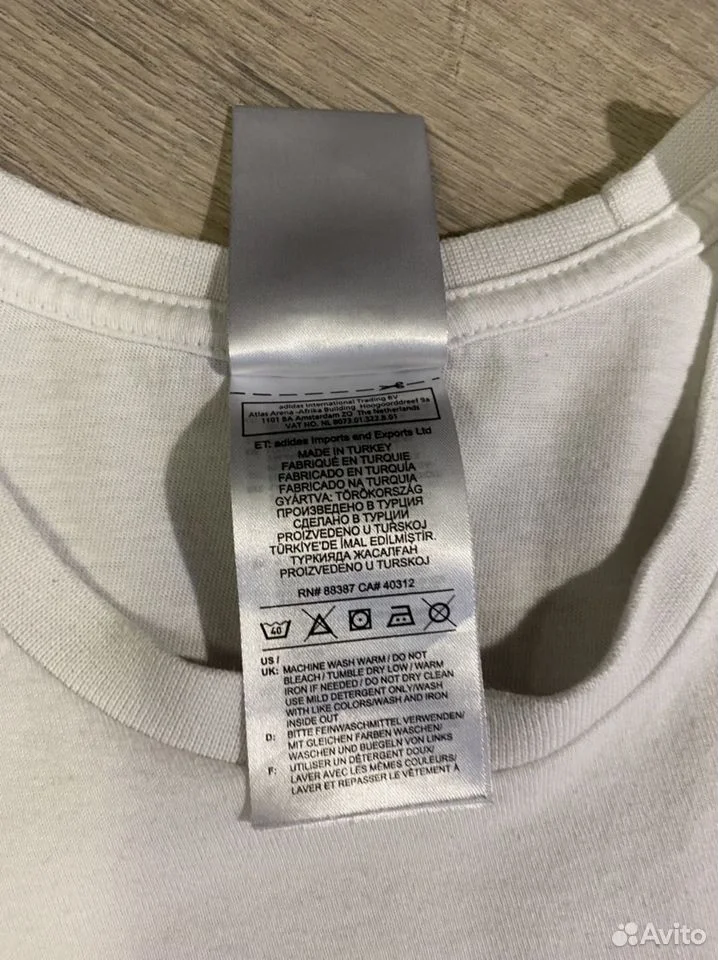 Футболка Adidas/S/Оригинал - миниатюра 4