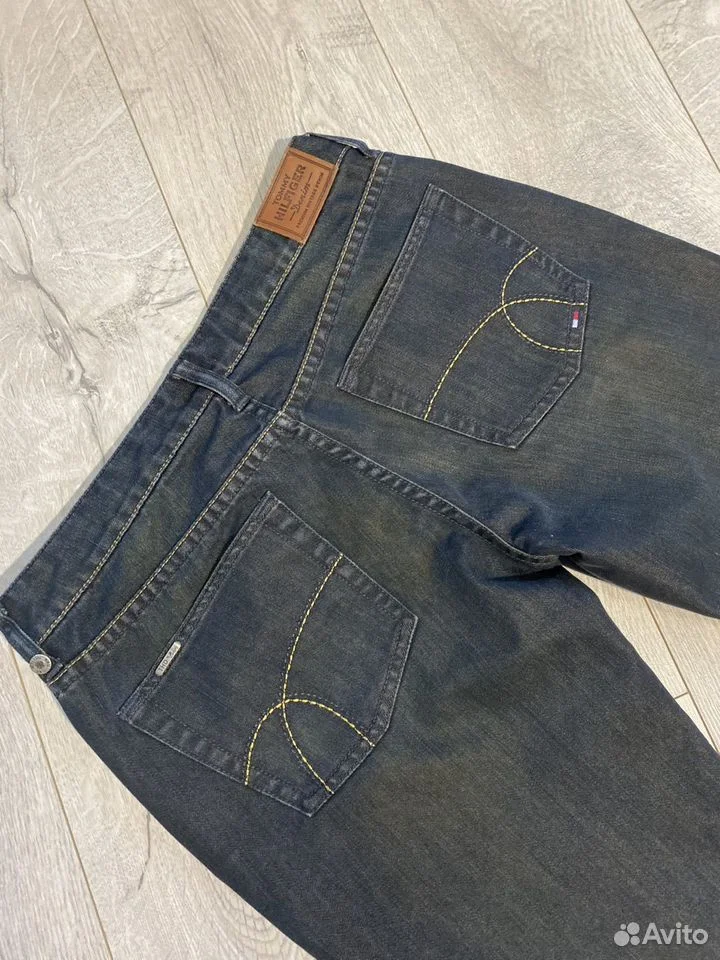 Джинсы Tommy Hilfiger Клеш/Р.28/Оригинал - миниатюра 9