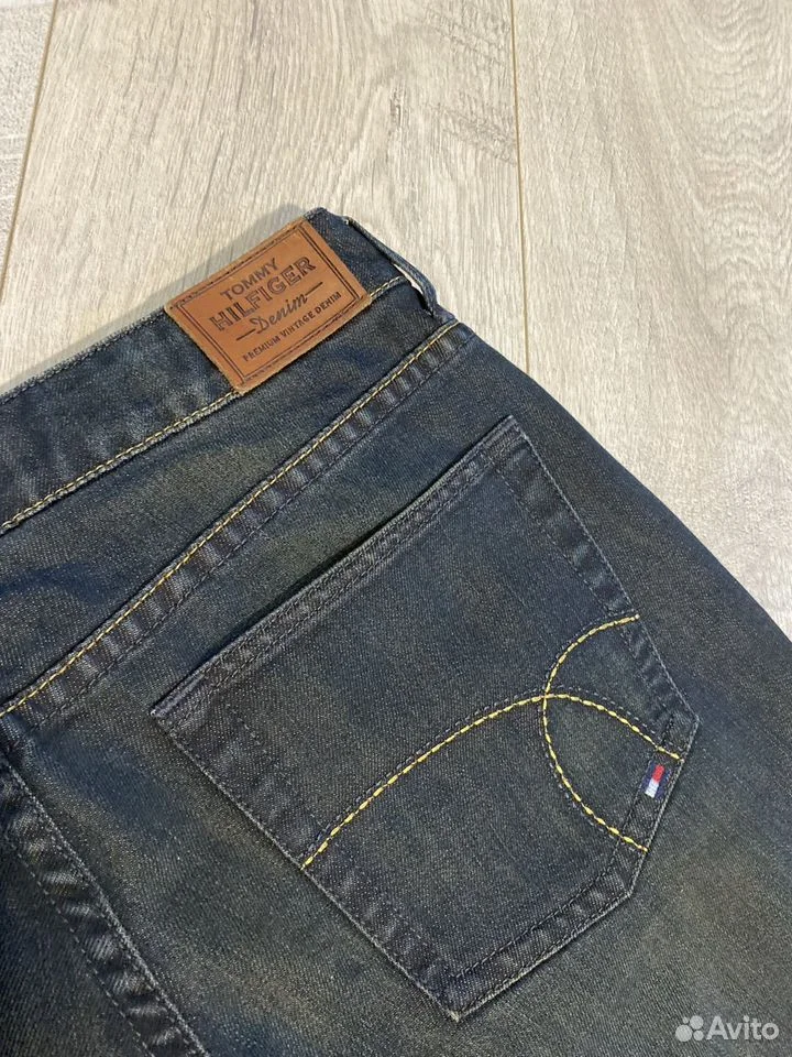 Джинсы Tommy Hilfiger Клеш/Р.28/Оригинал - миниатюра 10