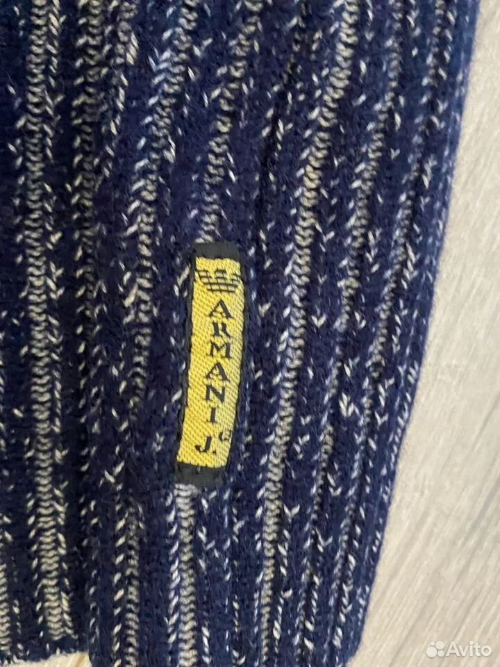 Винтажный джемпер Armani Jeans/XL/Оригинал - миниатюра 5