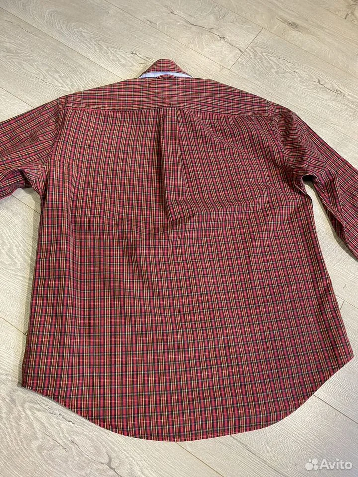 Рубашка Tommy Hilfiger в клетку/L/Оригинал - миниатюра 7