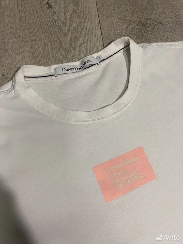 Футболка «Calvin Klein Jeans»/S/Оригинал - миниатюра 4