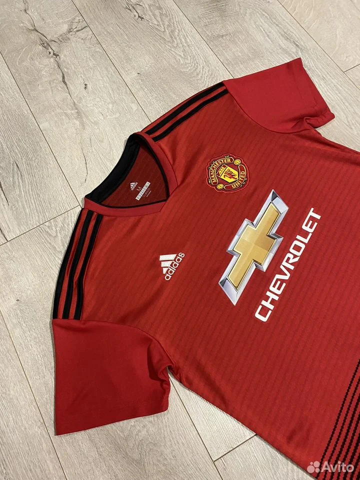 Мерч футболка «Adidas MU»/M/Оригинал - миниатюра 3
