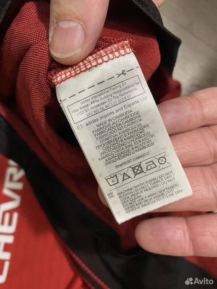 Мерч футболка «Adidas MU»/M/Оригинал - миниатюра 7