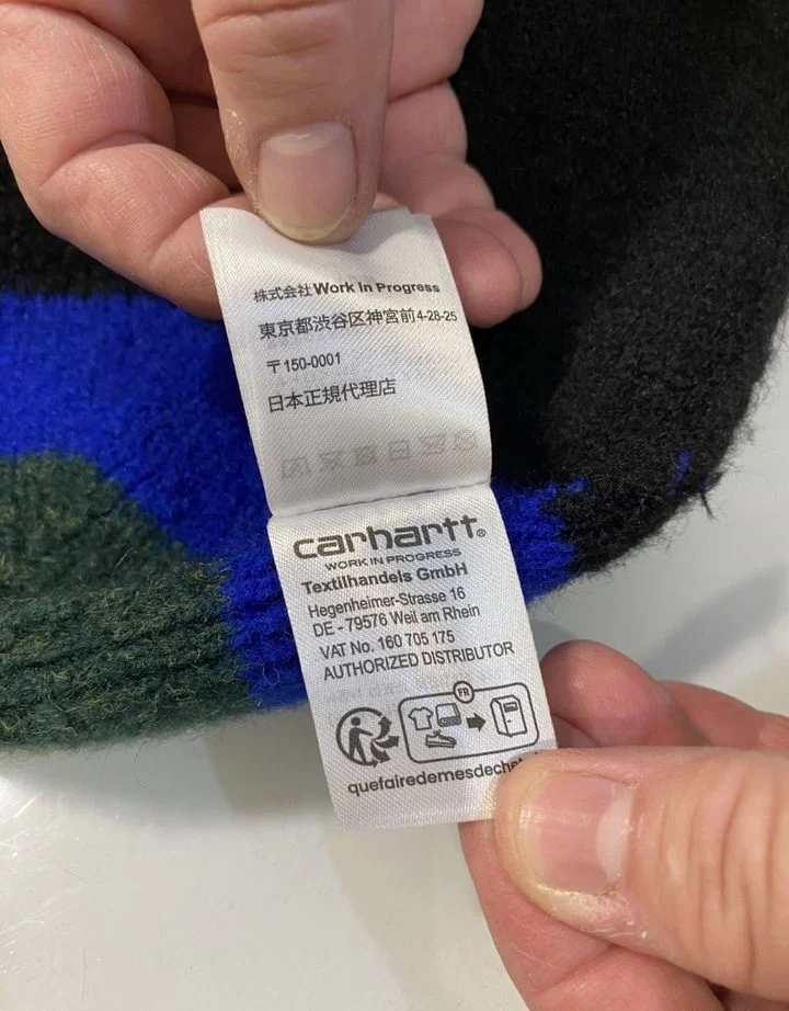 Шапка «Carhartt WIP»/One size/Оригинал - миниатюра 6