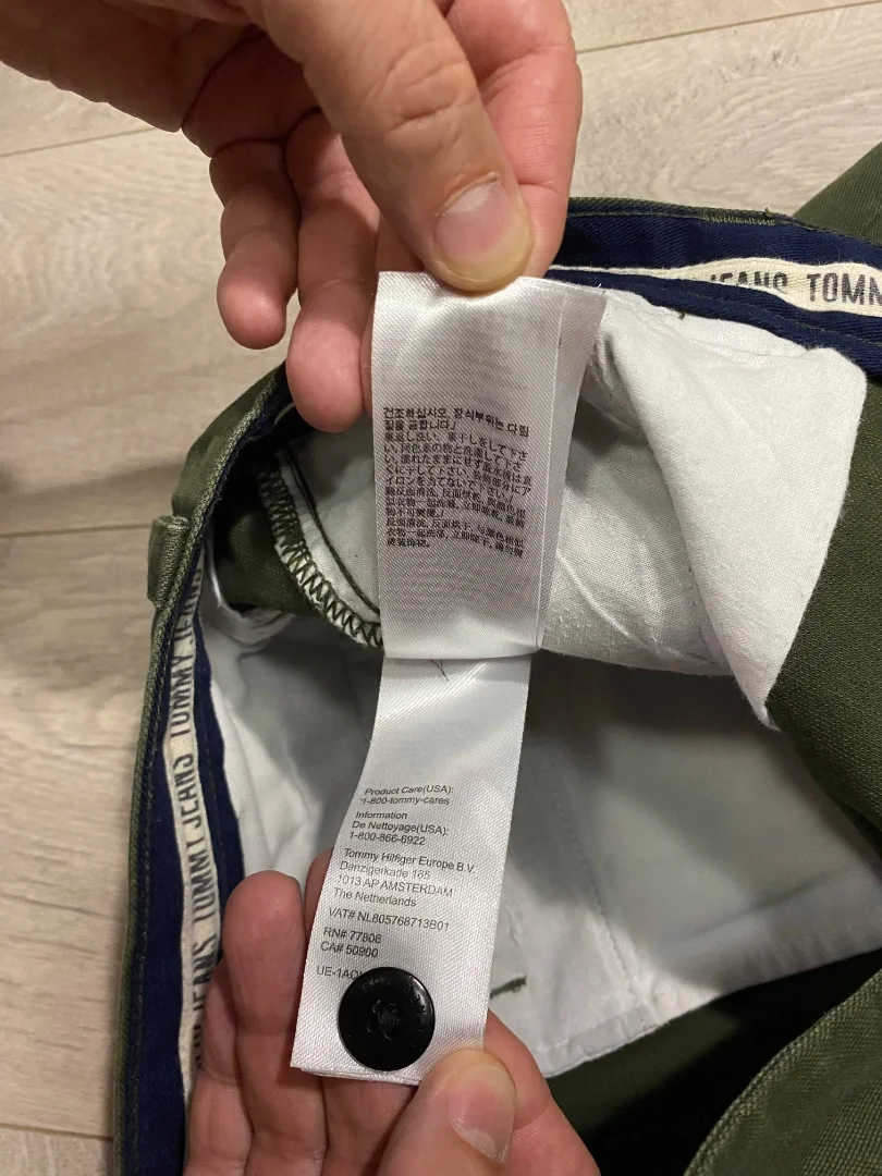 Брюки «Tommy Jeans»/W32;L32/Оригинал - миниатюра 7