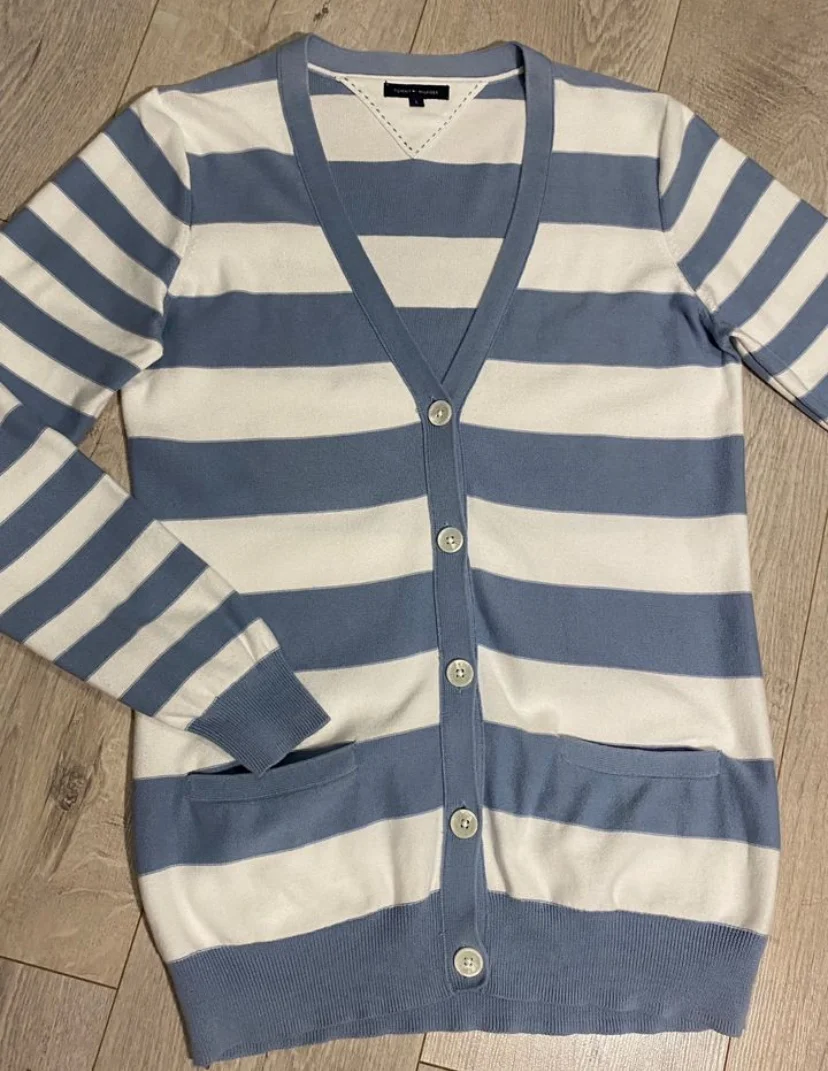 Кофта на пуговицах «Tommy Hilfiger»/L/Оригинал - миниатюра 2