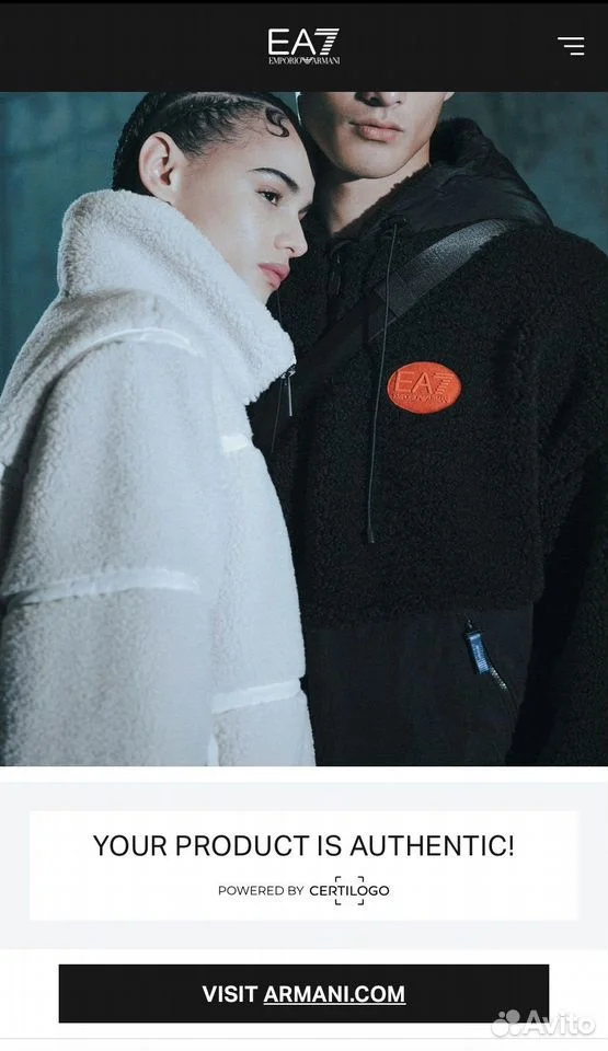 Свитшот «Emporio Armani»/M/Оригинал - миниатюра 9