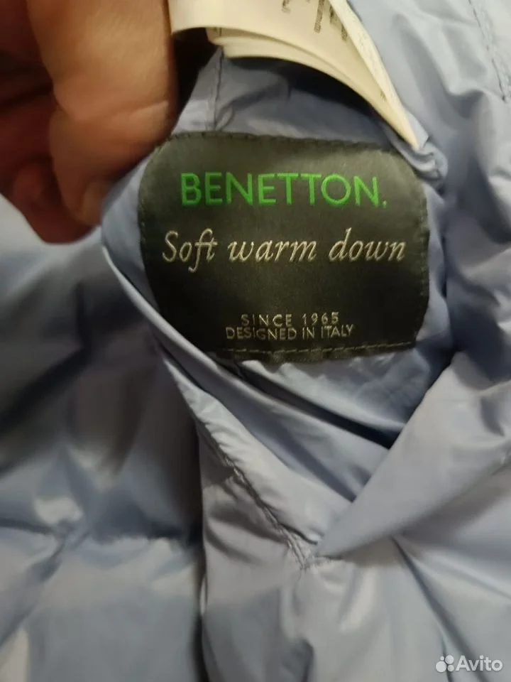 Женский Двусторонний Пуховик Benetton/M - миниатюра 5