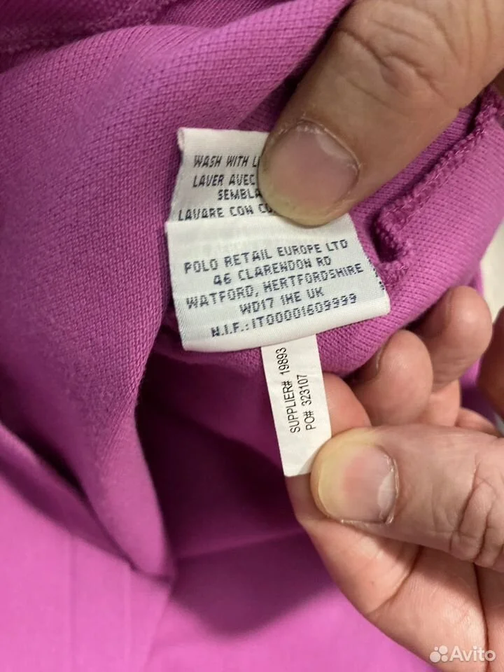Поло «Ralph Lauren»/XL/Оригинал - миниатюра 9