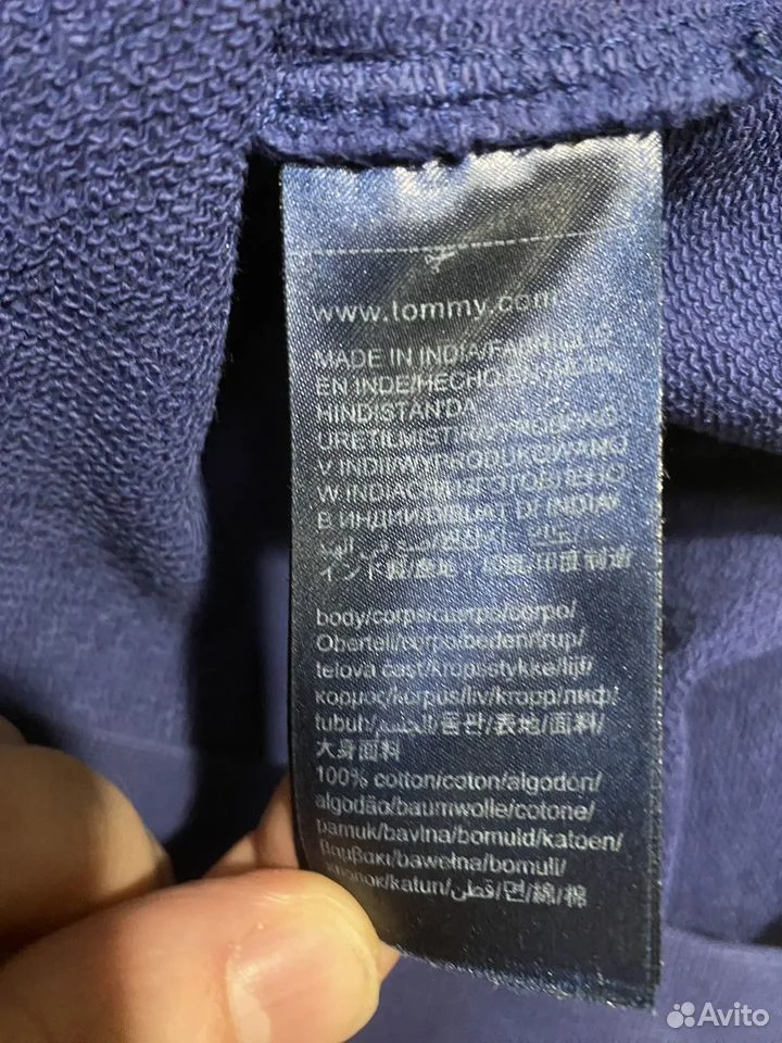 Свитшот «Tommy Hilfiger»/L/ Оригинал - миниатюра 7