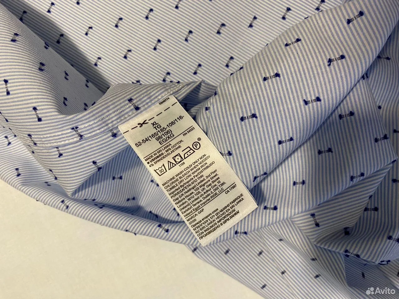 Рубашка «GAP» / XL / Оригинал - миниатюра 9