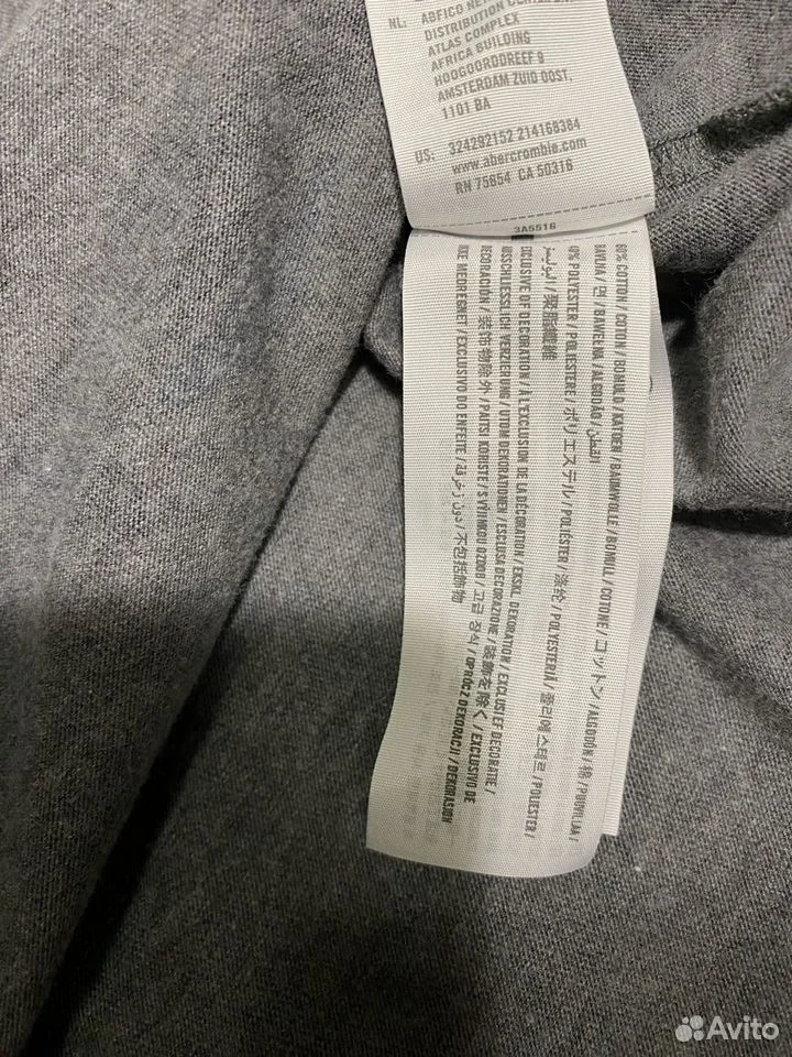 Лонгслив Hollister / M / Оригинал - миниатюра 9