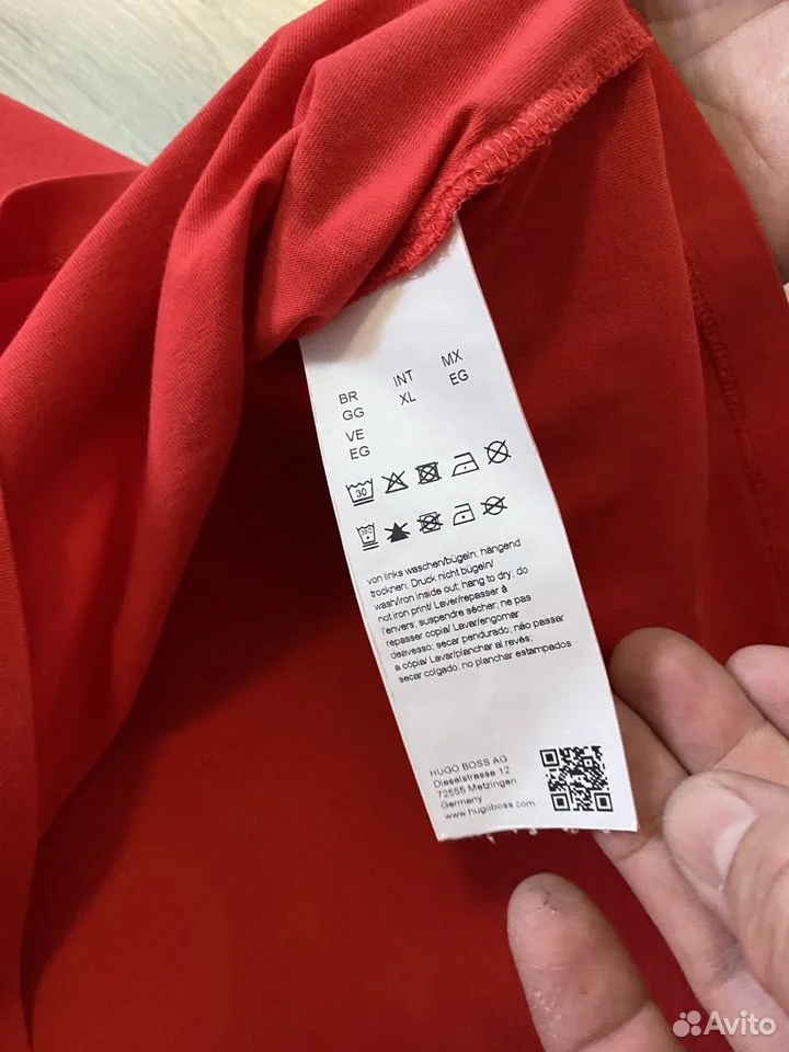 Футболка «Hugo Boss»/XL/Оригинал - миниатюра 5