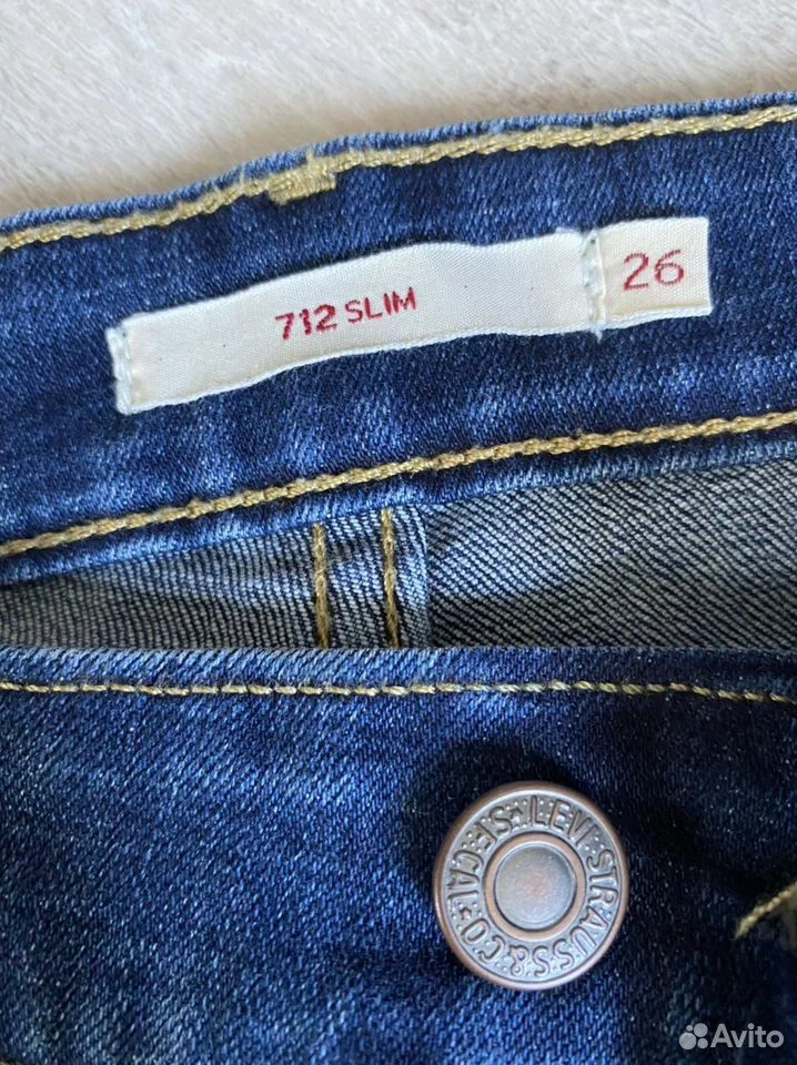 Женские Джинсы «Levis»/Оригинал - миниатюра 3