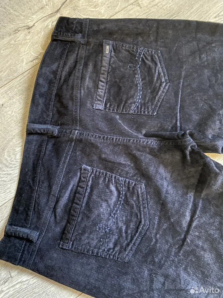 Вельветовые женские брюки “Mango” - миниатюра 4