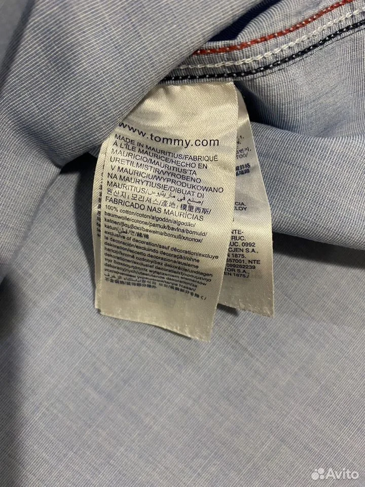 Рубашка «Tommy Hilfiger»/XL/Оригинал - миниатюра 4