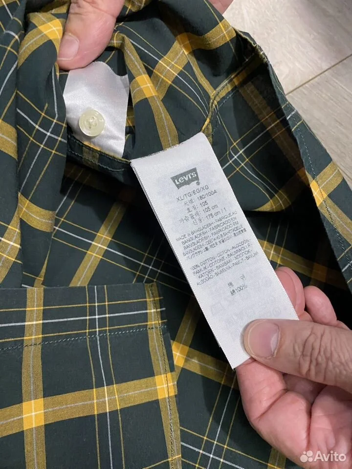 Рубашка «Levis»/XL/Оригинал - миниатюра 6
