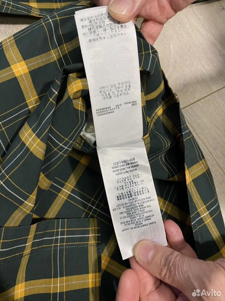 Рубашка «Levis»/XL/Оригинал - миниатюра 7