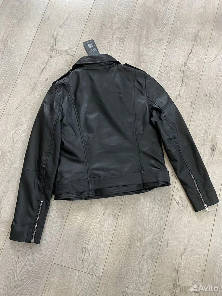 Кожаная куртка «Barneys Originals»/S/Оригинал - миниатюра 8