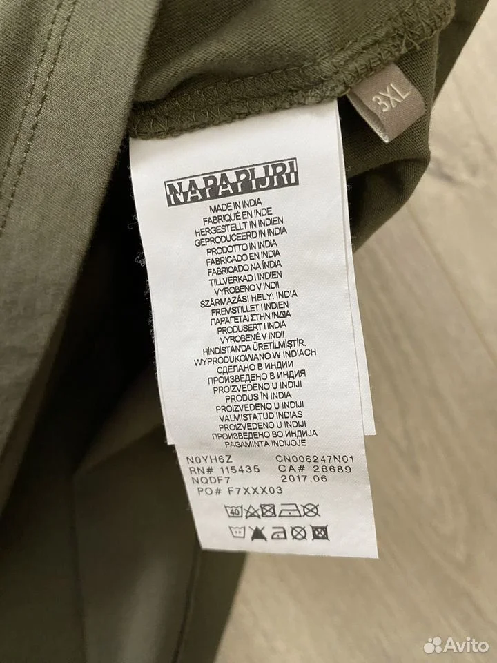 Лонгслив «Napapijri»/3XL/Оригинал - миниатюра 5