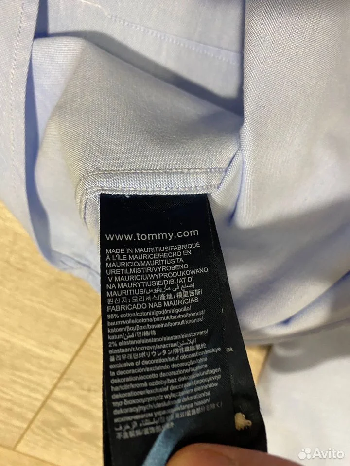 Рубашка «Tommy Hilfiger»/XL/Оригинал - миниатюра 5