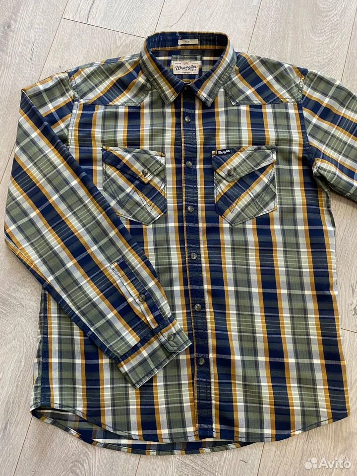 Рубашка «Wrangler»/XL/Оригинал - изображение 1