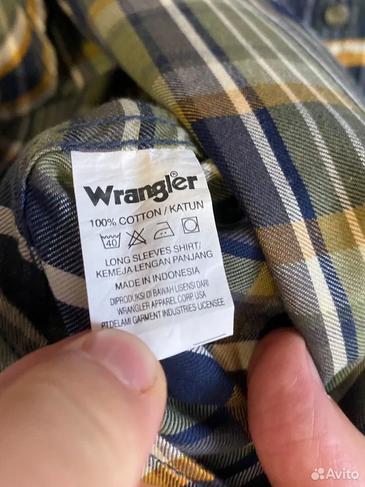 Рубашка «Wrangler»/XL/Оригинал - миниатюра 6