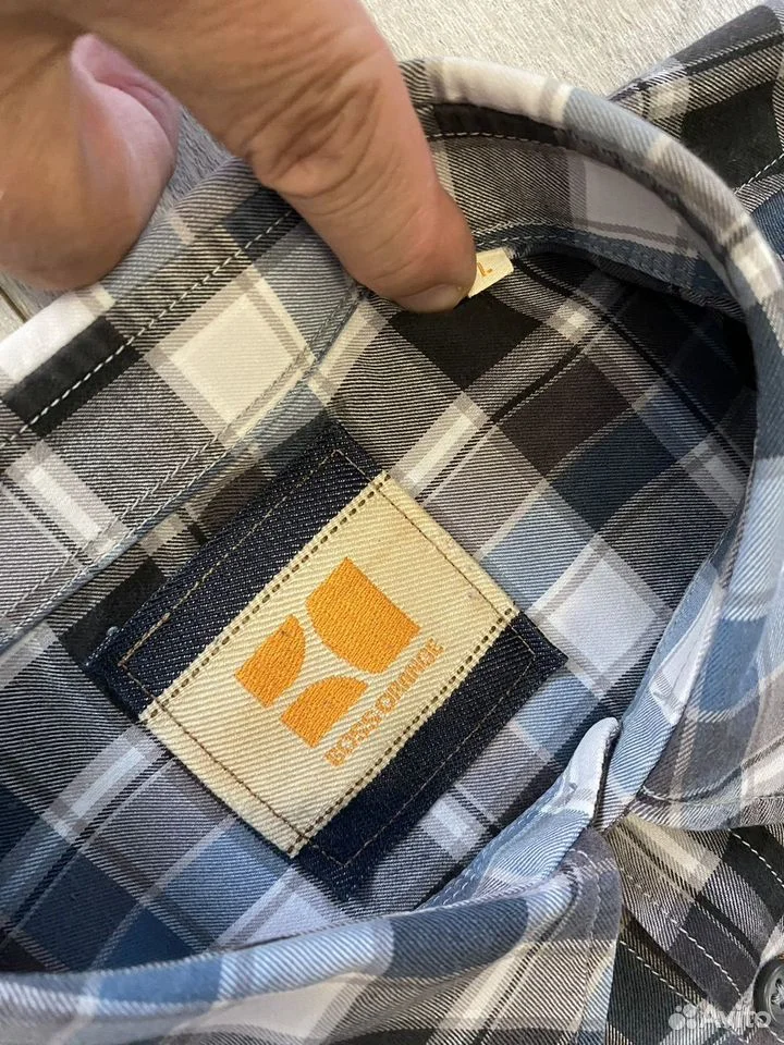 Рубашка «Hugo Boss Orange»/L/Оригинал - миниатюра 6