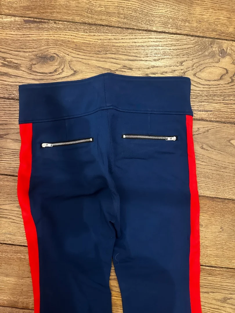 Брюки Gucci Web Stripe Track Pants (Blue / Red) - миниатюра 3