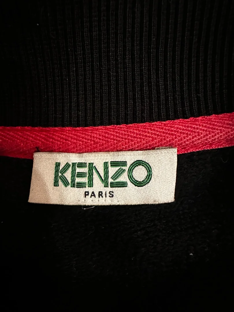 Свитшот Kenzo Drawn Flowers с вышивкой цветов - миниатюра 5
