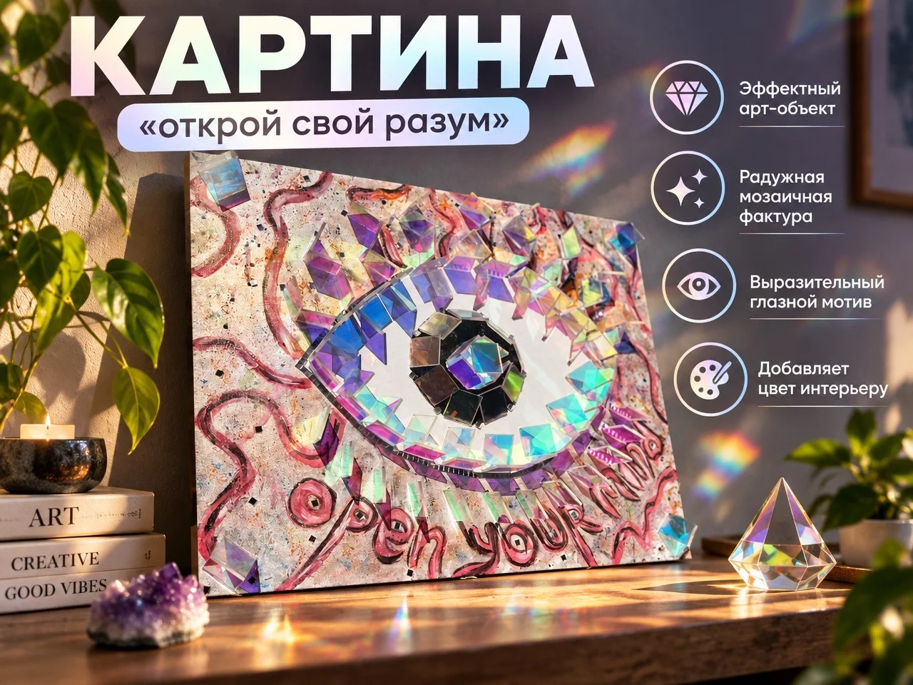 картина «открой свой разум» - изображение 1