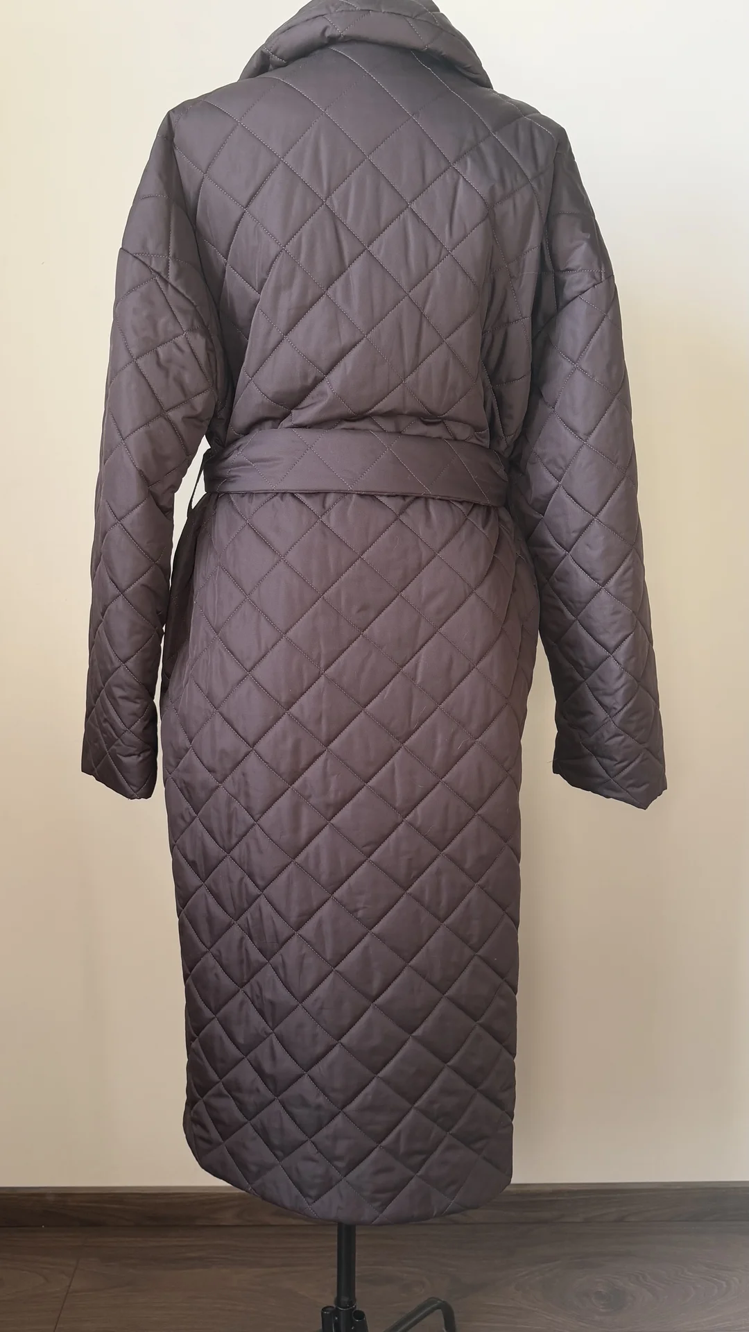 Стеганое пальто Robe утепленное демисезонное - миниатюра 4