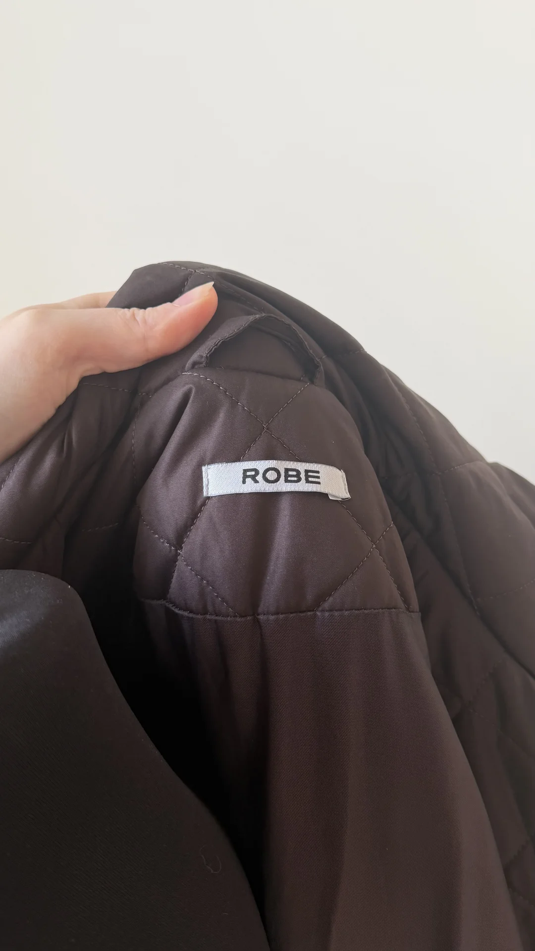 Стеганое пальто Robe утепленное демисезонное - миниатюра 9
