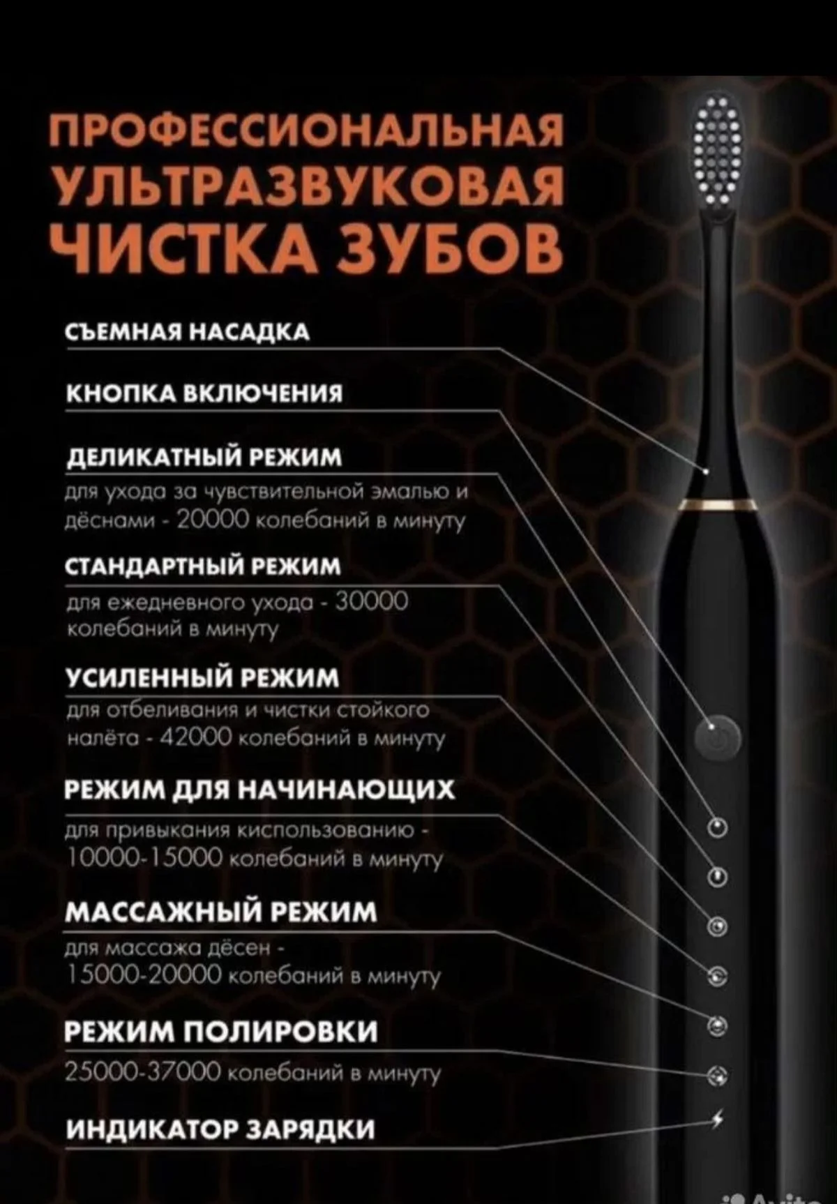 Электрическая зубная щётка - миниатюра 4